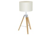 Lampor - EGLO LANTADA BORD KROM/BEIGE - 94323