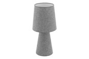 Lampor - EGLO CARPARA BORD 2L H470 GRÅ - 97132