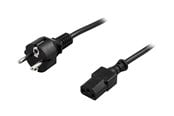 Strömkabel (intern) - Deltaco DEL-111M - power cable - power CEE 7/7 to power IEC 60320 C13 - 5 m - DEL-111M