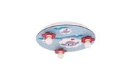 Lampor - EGLO LALELU TAKLAMPA 3L Ø400 LJUSGRÅ - 97705