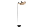 Lampor - EGLO MARYWELL GOLV H1595 E27 SVART/BAMBU - 44047