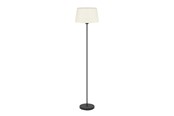 Lampor - EGLO FEBRES FLOOR E27 SVART/VIT - 901265