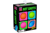 Små presenter till barn - NeeDoh Teenie Hot Shots 4 -Pack - 200108