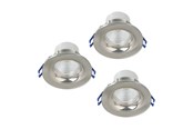 Lampor - EGLO SALABATE INBYGGD. SET Ø88 3X450LM 4000K DÄMPARE. IP44 BS - 31865