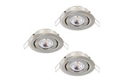 Lampor - EGLO SALICETO MINI-PUCK INBYGGD. KIP Ø77 3X350LM 3000K DAMP. BS - 31927