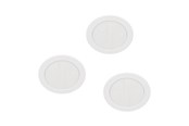 Lampor - EGLO ABIUL INBYGGD. SET Ø86 CCT 3X300LM DAMPER. IP44 VIT - 31933