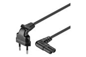 Strömkabel (intern) - Pro goobay - power cable - Europlug to power IEC 60320 C7 - 1 m - 920424