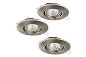 Lampor - EGLO PENETO 1 INBYGGD. KIP 3X240LM Ø108 BS SET - 95899