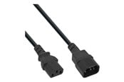 Strömkabel (extern) - InLine - power extension cable - power IEC 60320 C13 to IEC 60320 C14 - 10 m - 16640