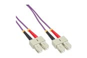 Nätverkskabel - InLine patch cable - 2 m - 2 m - purple - Lila - 2m - 83502P