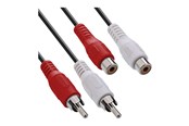 Ljudkabel - InLine audio extension cable - 5 m - 89935
