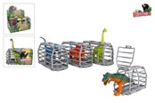 Små presenter till barn - Pocket Money Dinosaur In Cage - assorted - 570373