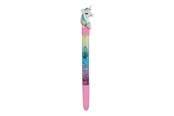 Små presenter till barn - Pocket Money Unicorn Glitter Pen 15cm - assorted - 590218