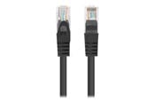 Nätverkskabel - Lanberg patch cable - 3 m - black RAL 9004 - Svart - 3m - PCU6-20CC-0300-BK