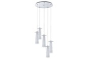 Lampor - EGLO PINTO KLUSTER 5L KLAR/OPAL - 93003