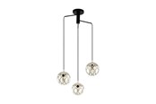 Lampor - EGLO MIRTAZZA CLUSTER 3XE27 Ø180 CHAMPAGNE - 99073