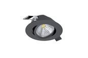 Lampor - EGLO SALICETO INBYGGD. KIP Ø88 450LM 4000K DAMPPB. SVART - 33997