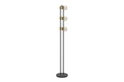 Lampor - EGLO CHIEVELEY FLOOR 3XE27 H1405 SVART/NATUR FSC - 43544