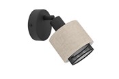 Lampor - EGLO ROSLEY SPOT E14 SVART/LINNE - 43656