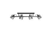 Lampor - EGLO HORNWOOD 2 TAKLAMPA 4XE27 SVART/RÖK FSC - 43671
