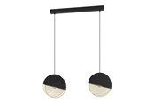 Lampor - EGLO MUMBLES HÄNGE 2XE27 L860 SVART/GULD - 43812