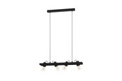 Lampor - EGLO PLIMSOLL PENDEL 4XE27 L770 SVART FSC - 43848