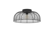 Lampor - EGLO RINROE TAKLAMPA Ø450 E27 SVART - 43896