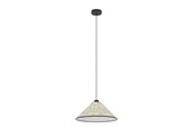 Lampor - EGLO OXPARK HÄNGE Ø420 E27 BAMBU BLADLAMPA - 43942