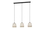 Lampor - EGLO TABLEY LÅNGBORD L890 3XE27 NATUR - 43976