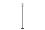 Lampor - EGLO TOOTHILL FLOOR H1535 E27 SVART/SVARTTRANSP. - 44004