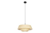 Lampor - EGLO MARFORD PENDEL Ø500 E27 BAST/SVART - 44096