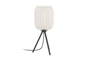 Lampor - EGLO BELGRAVE BORD H440 E27 SVART/VIT FSC - 44103