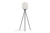 Lampor - EGLO BELGRAVE FLOOR H1415 E27 SVART/VIT FSC - 44104