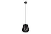 Lampor - EGLO PERSLEY PENDEL Ø220 E27 SVART FSC - 44105