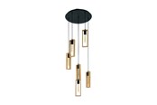 Lampor - EGLO LITTLETON CLUSTER 6L NATURLIG - 49549