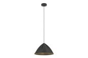 Lampor - EGLO KUDDE PENDEL E27 SVART - 900835