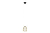 Lampor - EGLO CIUDADELA PENDANT E27 BLACK/BM - 900896