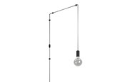 Lampor - EGLO PINETINA PENDEL E27 SVART - 900976