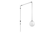 Lampor - EGLO RONDO 3 PENDANT E27 SVART/OPAL - 900977