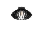 Lampor - EGLO COSSANO 3 TAKLAMPA E27 Ø380 SVART/TRÄ - 900999