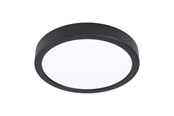 Lampor - EGLO FUEVA 5 PLAFOND Ø210 2000LM M/SENSOR SVART - 901013
