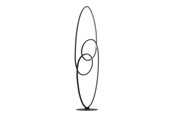Lampor - EGLO GIANELLA GOLV H1205 4400LM SVART - 901015