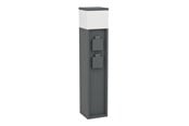 Lampor - EGLO PARK 5 UTOMHUSSÄNG E27 M/2 SCHUKOSTIK IP54 SVART - 901032