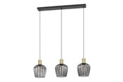 Lampor - EGLO EMPOLI LÅNGBORD L900 3XE27 SVART/BM - 901037