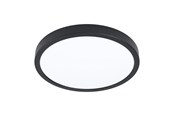 Lampor - EGLO FUEVA 6 PLAFOND Ø280 CCT 14.2W 2000LM SVART - 901299