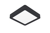 Lampor - EGLO FUEVA 6 PLAFOND 150X150 CCT 7W 1100LM SVART - 901302