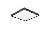 Lampor - EGLO FUEVA 6 PLAFOND 220X220 CCT 10.5W 1700LM IP44 SVART - 901329