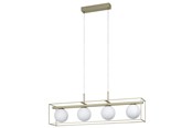 Lampor - EGLO VALLASPRA LÅNGBORD 4L L910 CHAMPAGNE - 97793