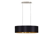 Lampor - EGLO MASERLO LÅNGBORD 2L L780 SVART/GULD - 31611