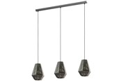Lampor - EGLO CHIAVICA LÅNGBORD E27 3L SVART - 43224